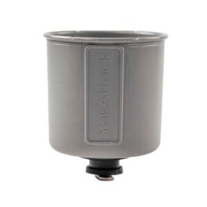 Battleship Gray YakAttack cup holder at Riverbound Sports