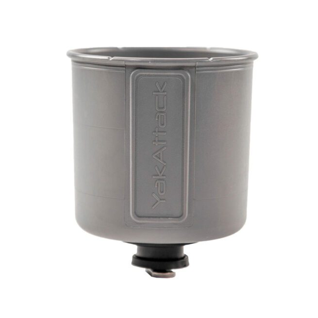 Battleship Gray YakAttack cup holder at Riverbound Sports