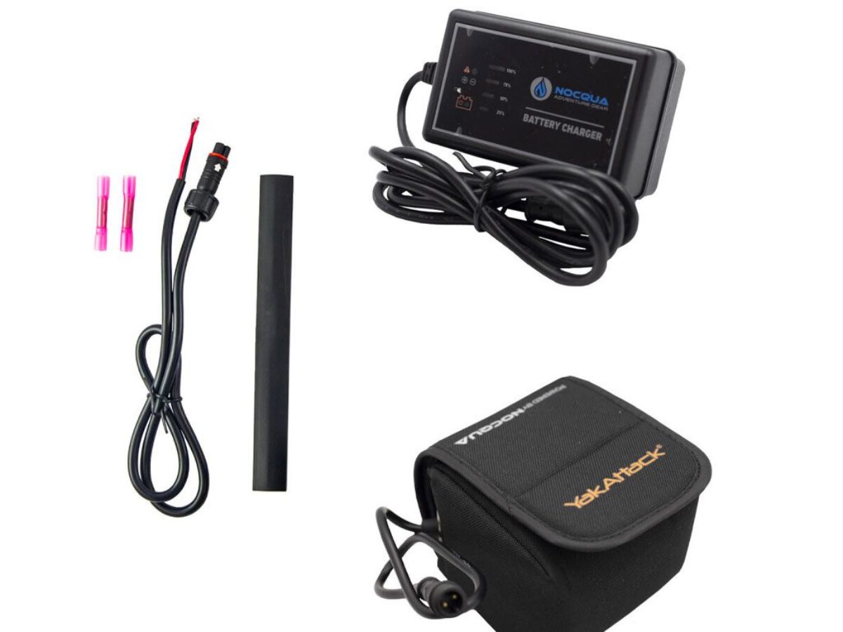 YakAttack Nocqua 10Ah Pro Power Kit | Fishing Kayak Accessory