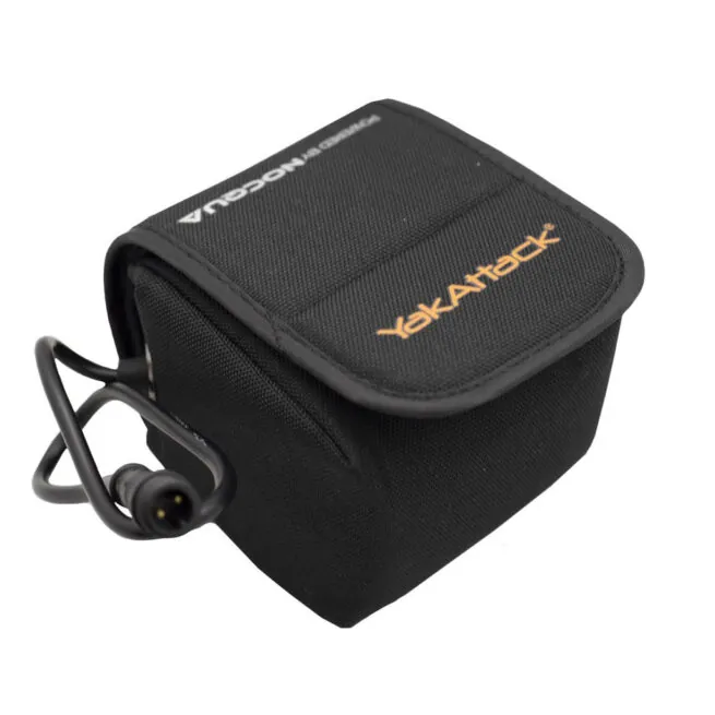 YakAttack battery and black padded case. Available at Riverbound Sports in Tempe, Arizona.