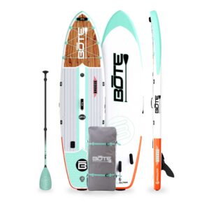 Bote Boards 10'6" Breeze Classic Mangrove Stand-up paddleboard package. Riverbound Sports Paddle Company
