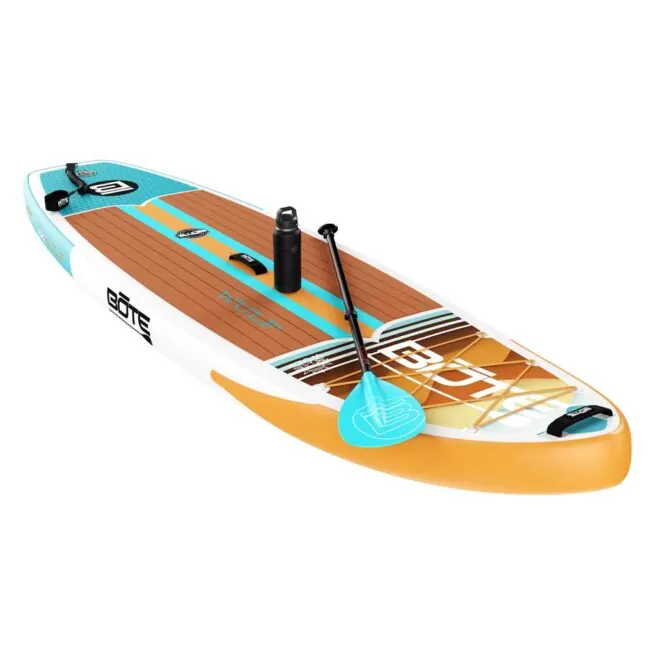 Bote Wulf 10'4" Native Dune stand-up paddleboard. Riverbound Sports Paddle Company