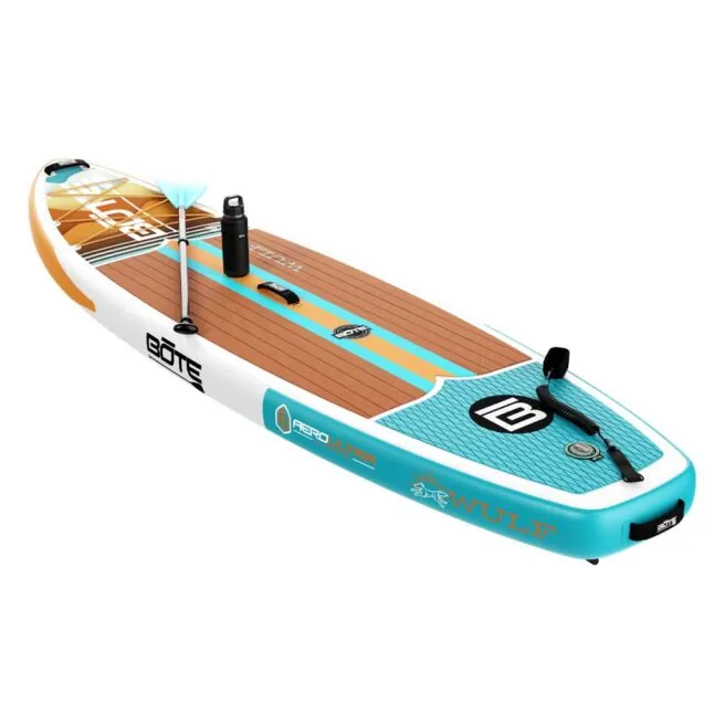 Bote Wulf 10'4" Native Dune stand-up paddleboard. Riverbound Sports Paddle Company