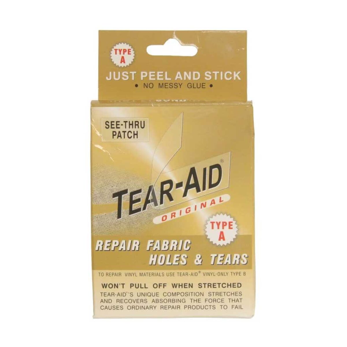 Kit De Réparation Tear-Aid Type B – Rouleau Adhésif Transparent 1,5 M, Pour PVC/Vinyle