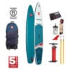 Package view of 2026 Red Paddle Co 14 Sport Plus showing RSS battens and Speed Tail.