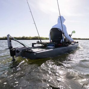 Newport NK300 on a Native Watercraft kayak at Riverbound Sports
