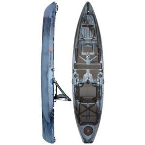 The Crescent Kayak Shoalie in noreaster color at Riverbound Sports.