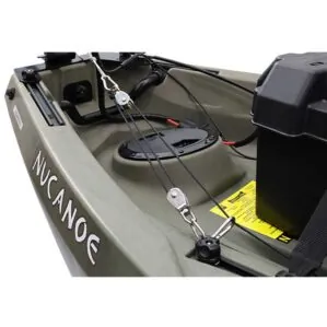 NuCanoe U10 Foot Steering pulley. Available at Riverbound Sports in Tempe, Arizona.