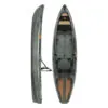 Crescent Kayaks CK1 fishing and recreational kayak in moon rock color at Riverbound Sports.