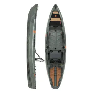 Crescent Kayaks CK1 fishing and recreational kayak in moon rock color at Riverbound Sports.