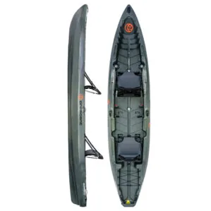 Crescent Crew Tandem Kayak in moon rock color is available at Riverbound Sports in Tempe, Arizona.