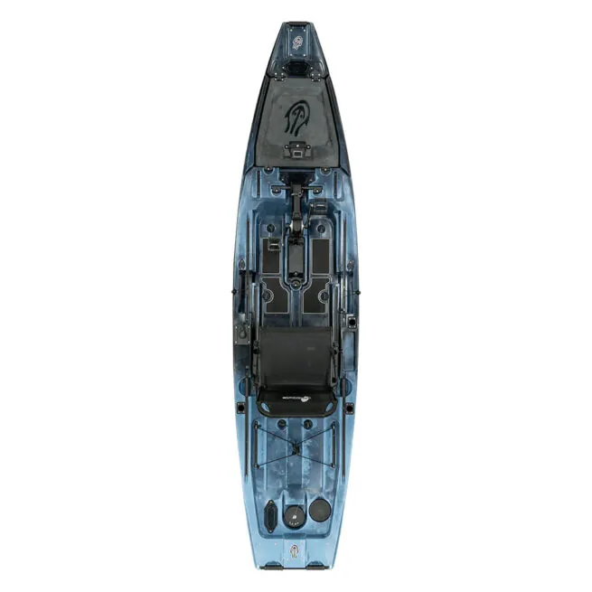 The Native Watercraft Hammer fishing kayak in wavestrike color at Riverbound Sports.