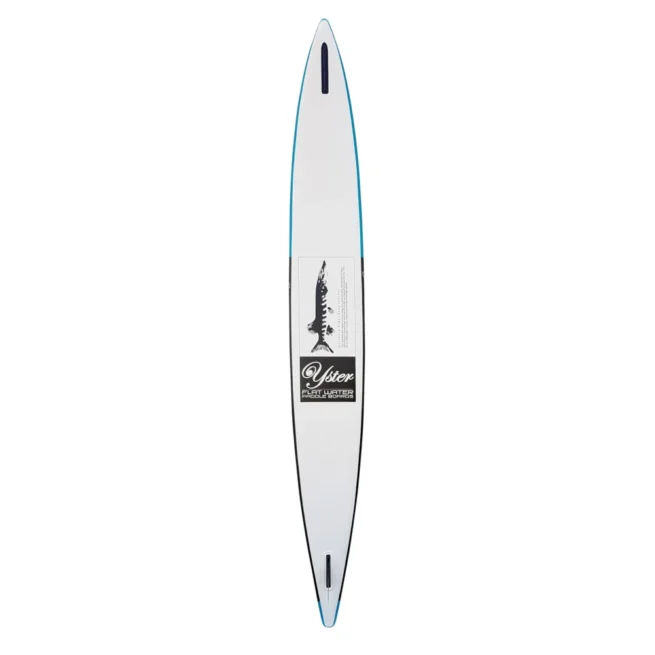 Yester SUP 17'3" unlimited race and adventure inflatable paddle board bottom. Available at Riverbound Sports in Tempe, Arizona.