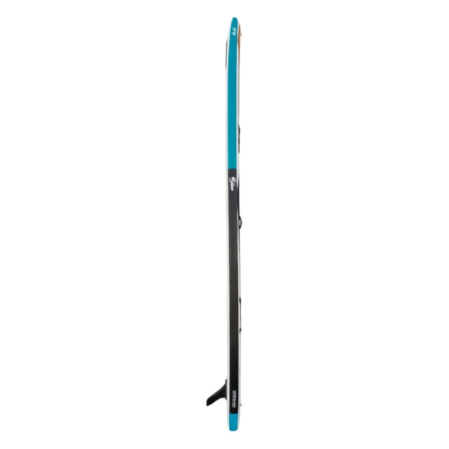 Yester SUP 17'3" unlimited race and adventure inflatable paddle board side view. Available at Riverbound Sports in Tempe, Arizona.