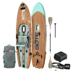 Bote Boards Rackham classic mangrove SUP with accessory package at Riverbound Sports