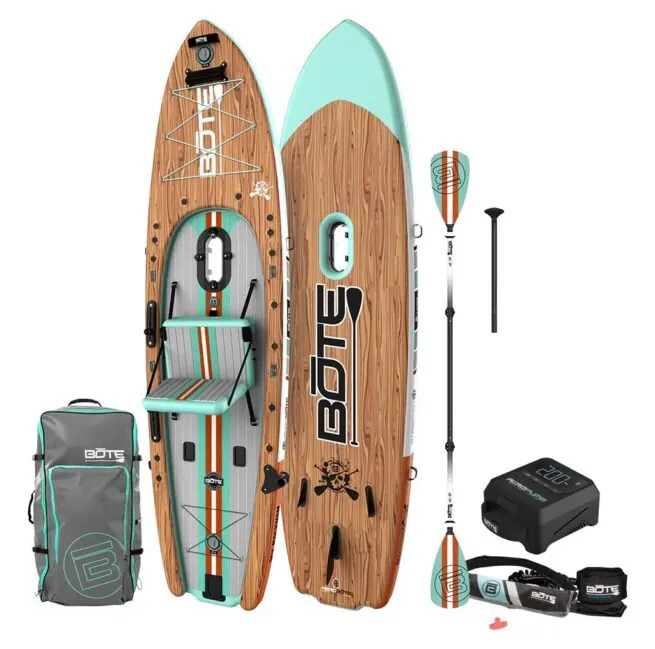 Bote Boards Rackham classic mangrove SUP with accessory package at Riverbound Sports
