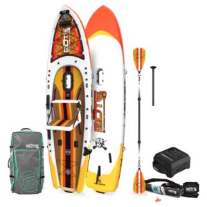 Bote Boards Rackham fisher cutthroat SUP with accessory package at Riverbound Sports