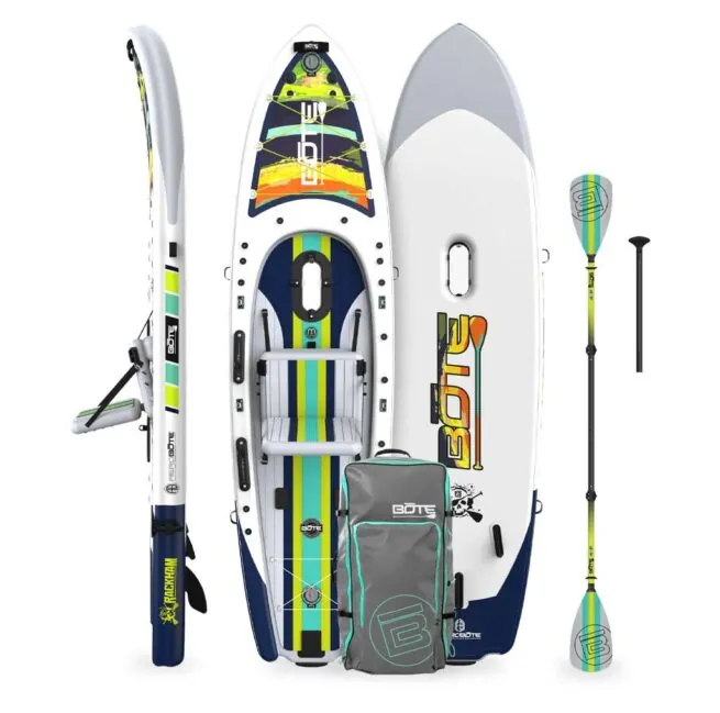 Bote Boards Rackham native fusion SUP package at Riverbound Sports
