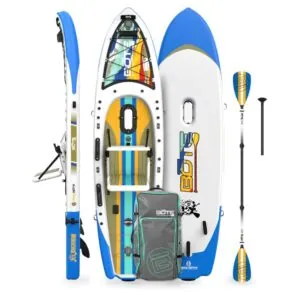 Bote Boards Rackham native fusion SUP package at Riverbound Sports