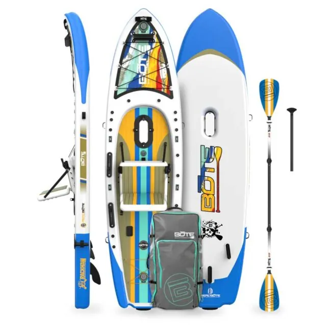 Bote Boards Rackham native fusion SUP package at Riverbound Sports