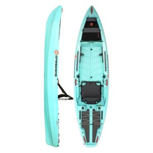 Crescent Kayaks Ck1 Venture in razz color displayed at Riverbound Sports Tempe AZ