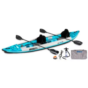 Sea Eagle 385FT Pro Carbon Package at Riverbound Sports in Tempe, Arizona.
