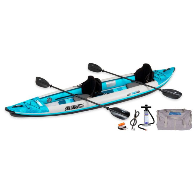 Sea Eagle 385FT Pro Carbon Package at Riverbound Sports in Tempe, Arizona.