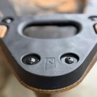 NeCanoe UMAX fishing and hunting kayaks's built in handle and bow motor plate